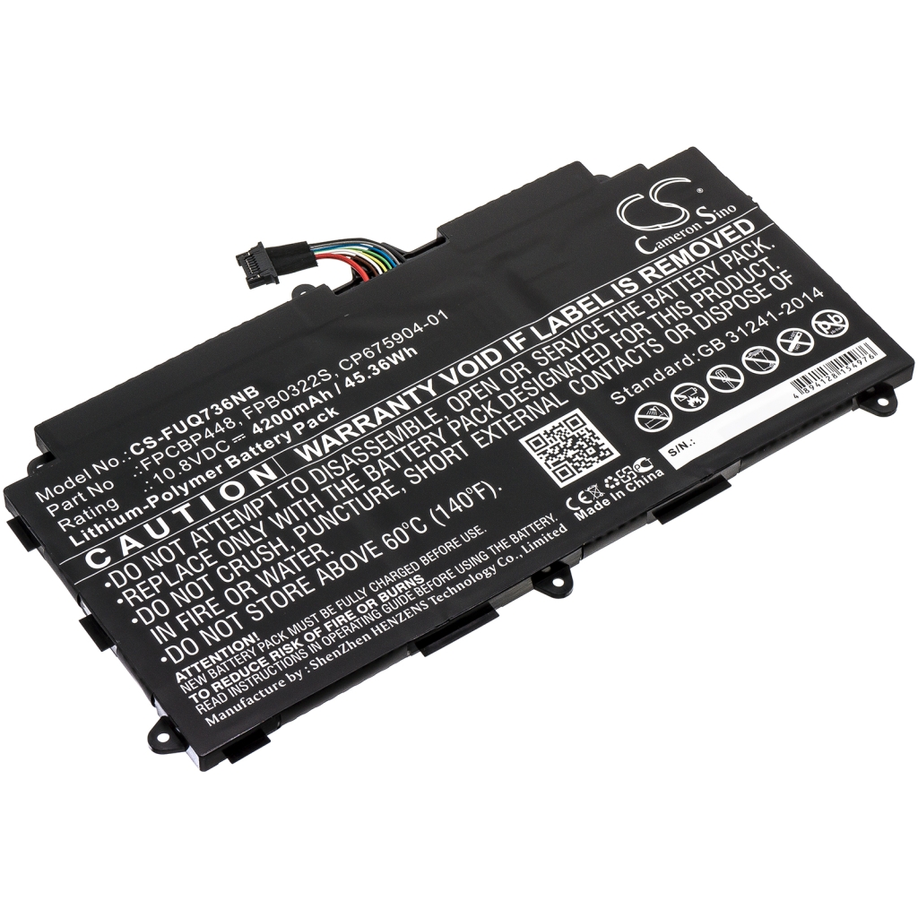 Notebookbatteri Fujitsu CS-FUQ736NB