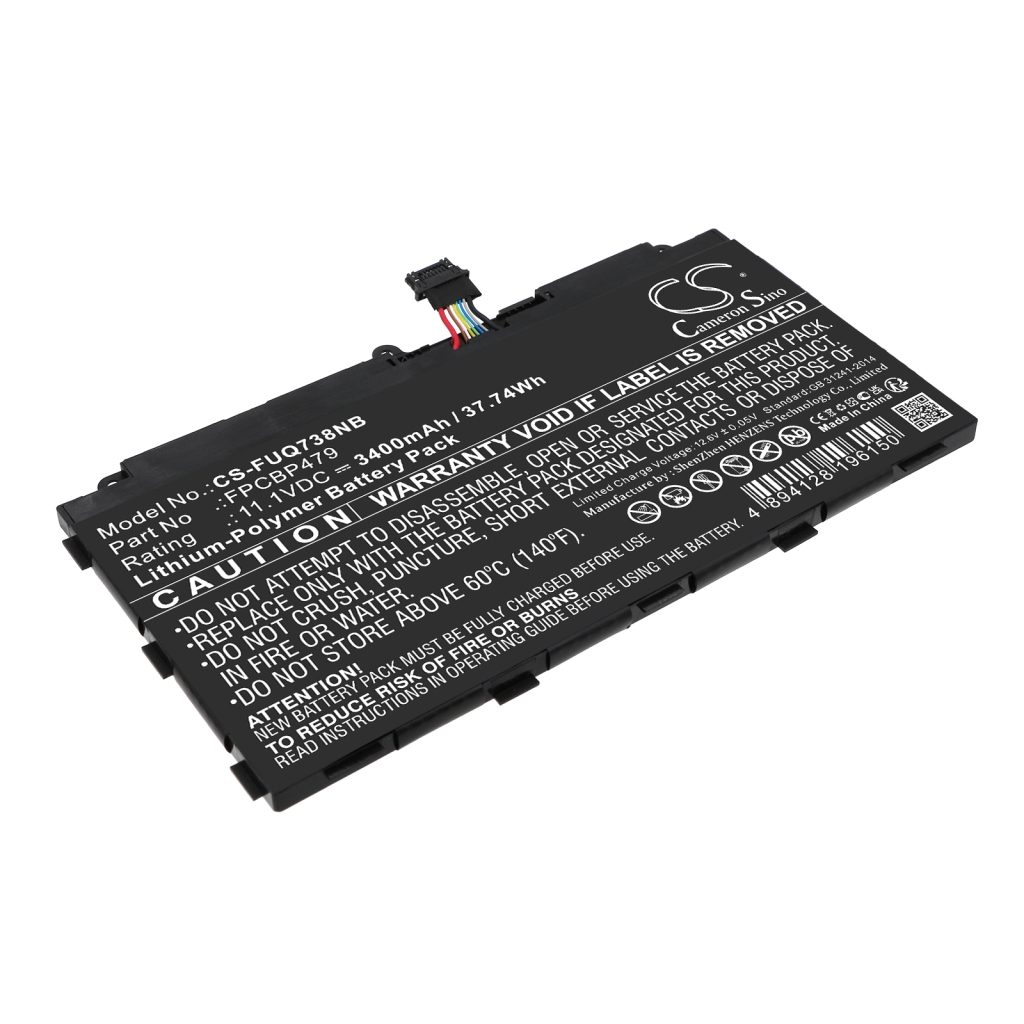 Notebookbatteri Fujitsu CS-FUQ738NB