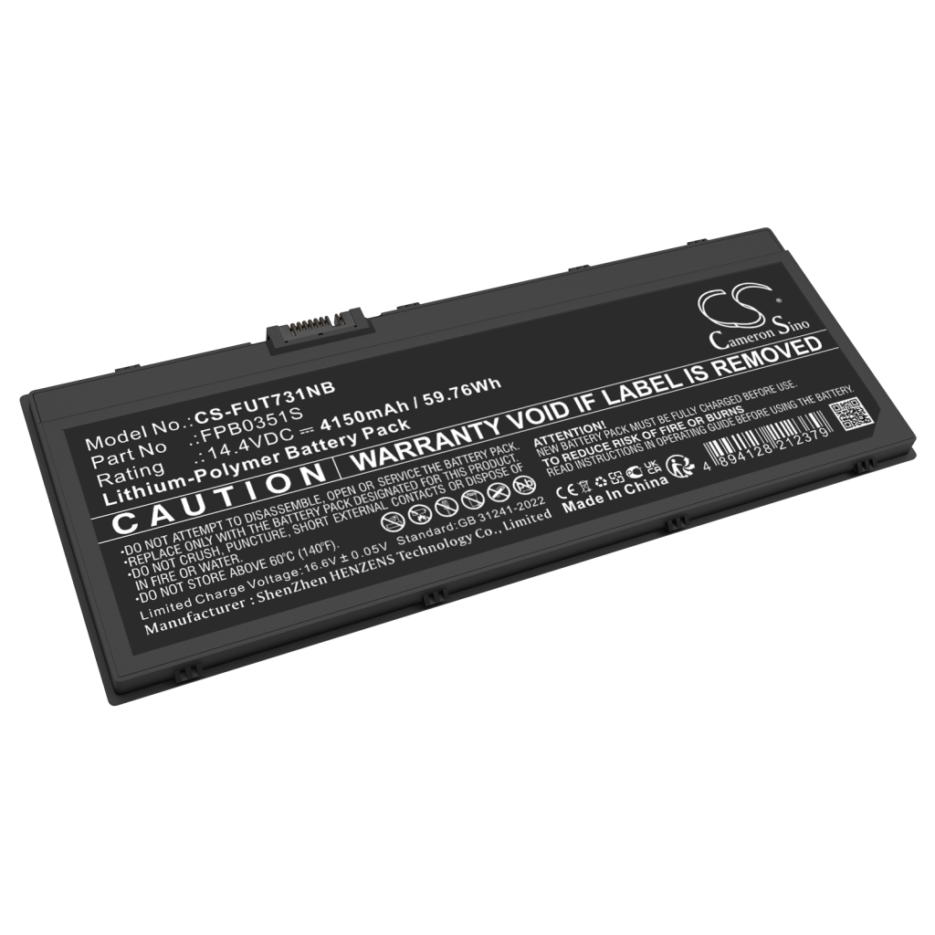 Notebookbatteri Fujitsu CS-FUT731NB