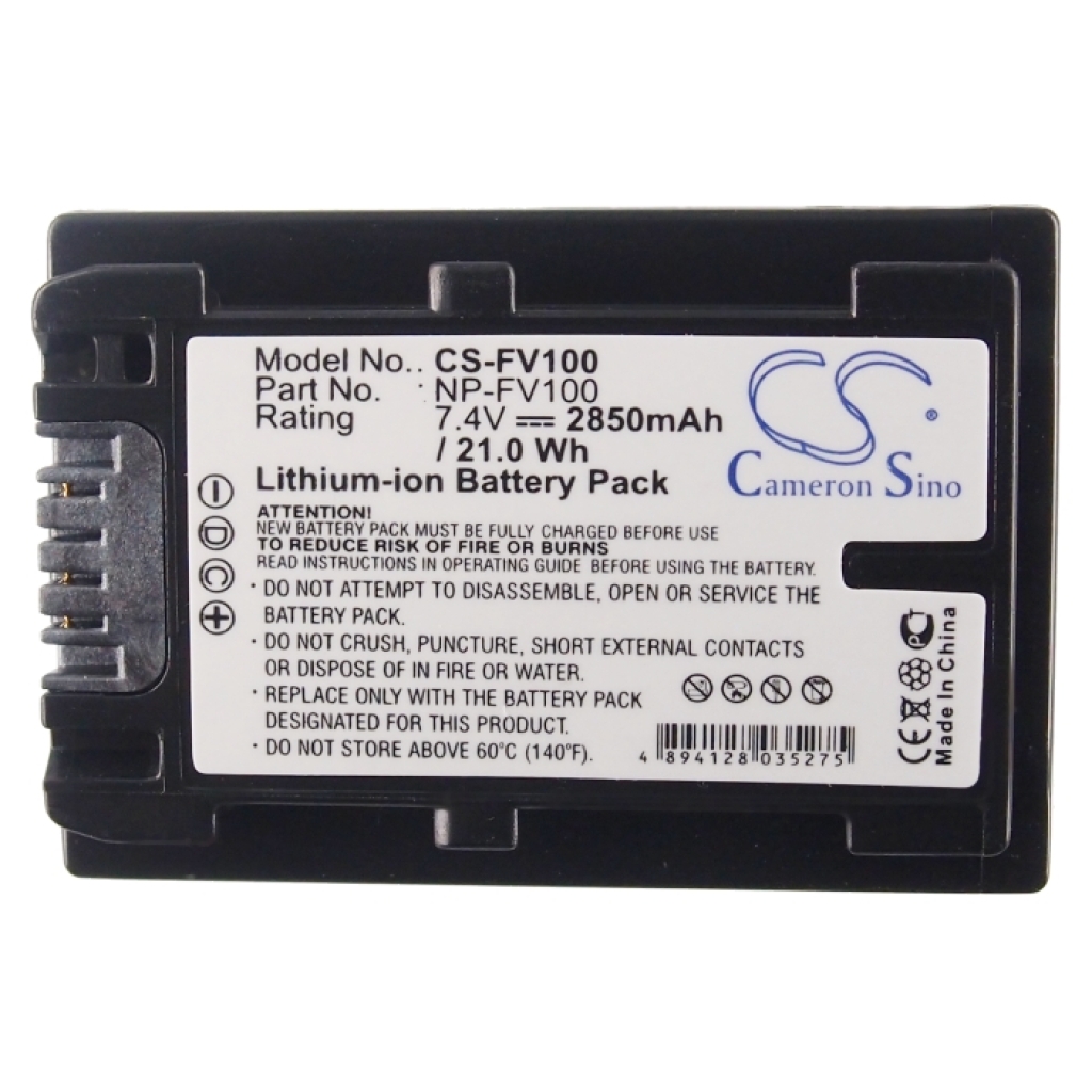 Camera Battery Sony DCR-SX63