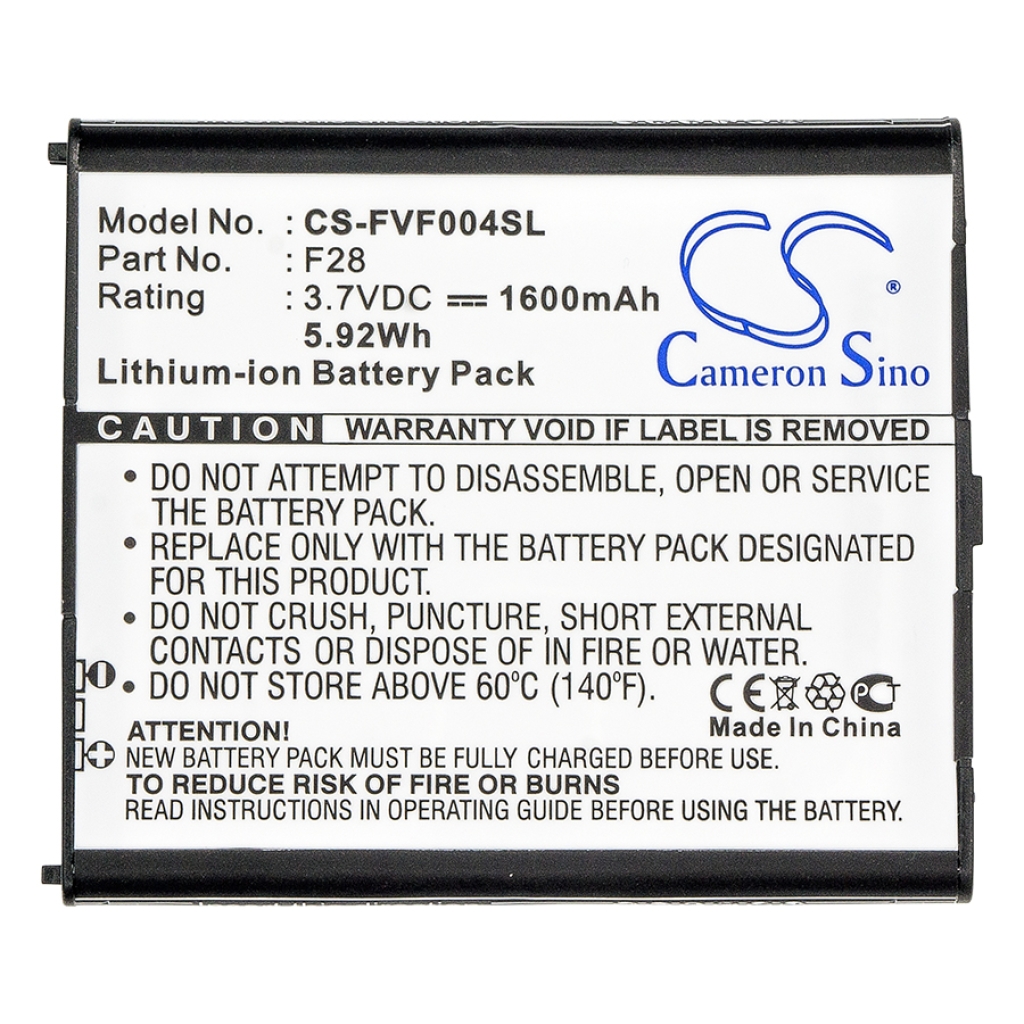 Mobiltelefonbatteri Fujitsu CS-FVF004SL