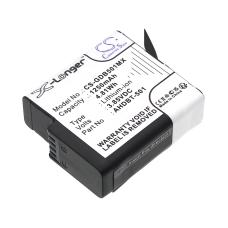 Kompatibel batteriudskiftning til GoPro 601-10197-00,601-27537-000,AABAT-001,AABAT-001-AS,AHDBT-501...