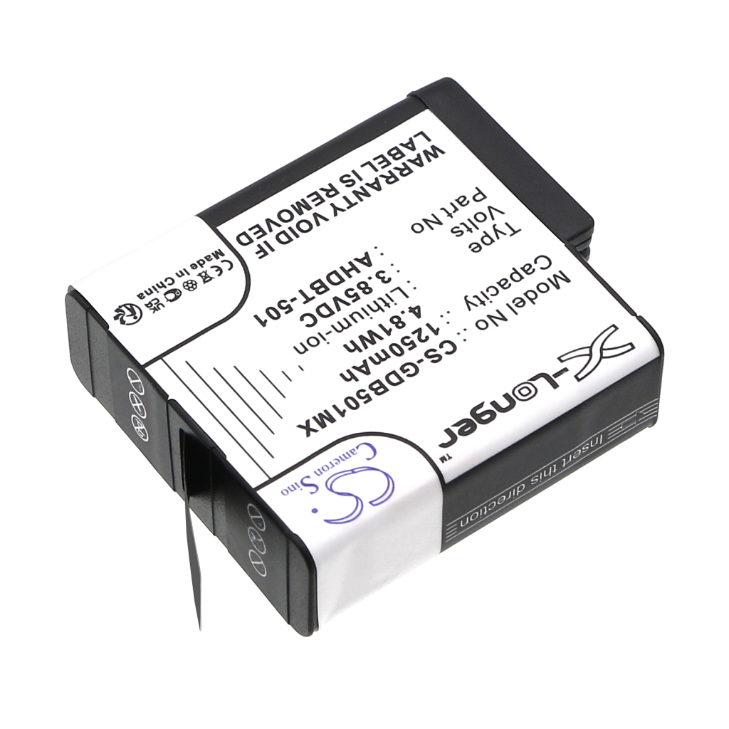 Kamerabatteri GoPro CS-GDB501MX