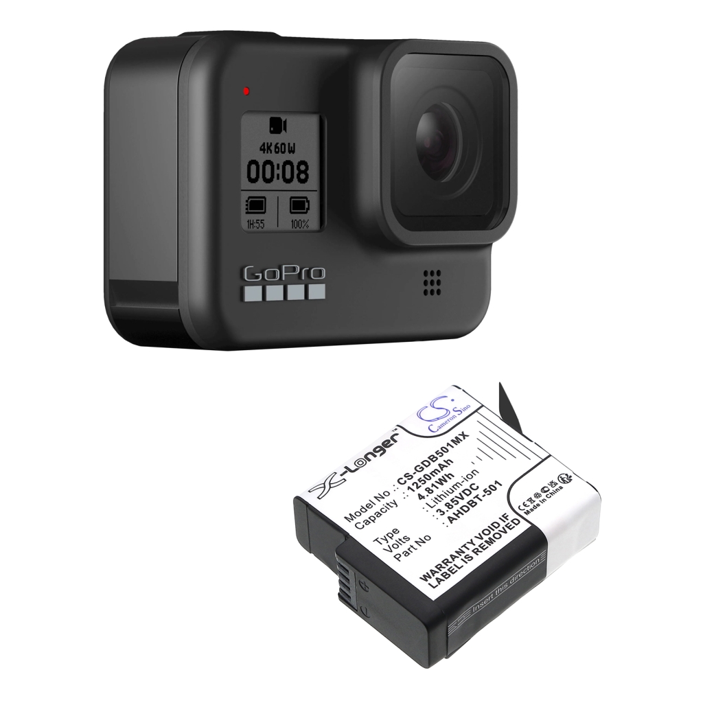 Kamerabatteri GoPro CS-GDB501MX