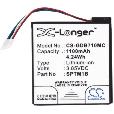 Compatible battery replacement for GoPro SPTM1B