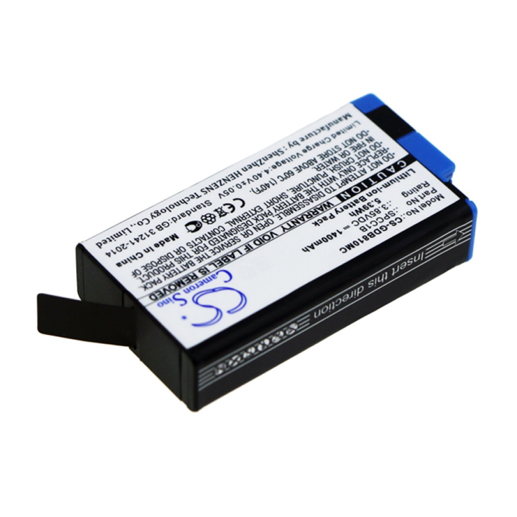Kamerabatteri GoPro CS-GDB810MC