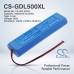 Batterier kompatibel med GODOX LC500 LC500 CS-GDL500XL