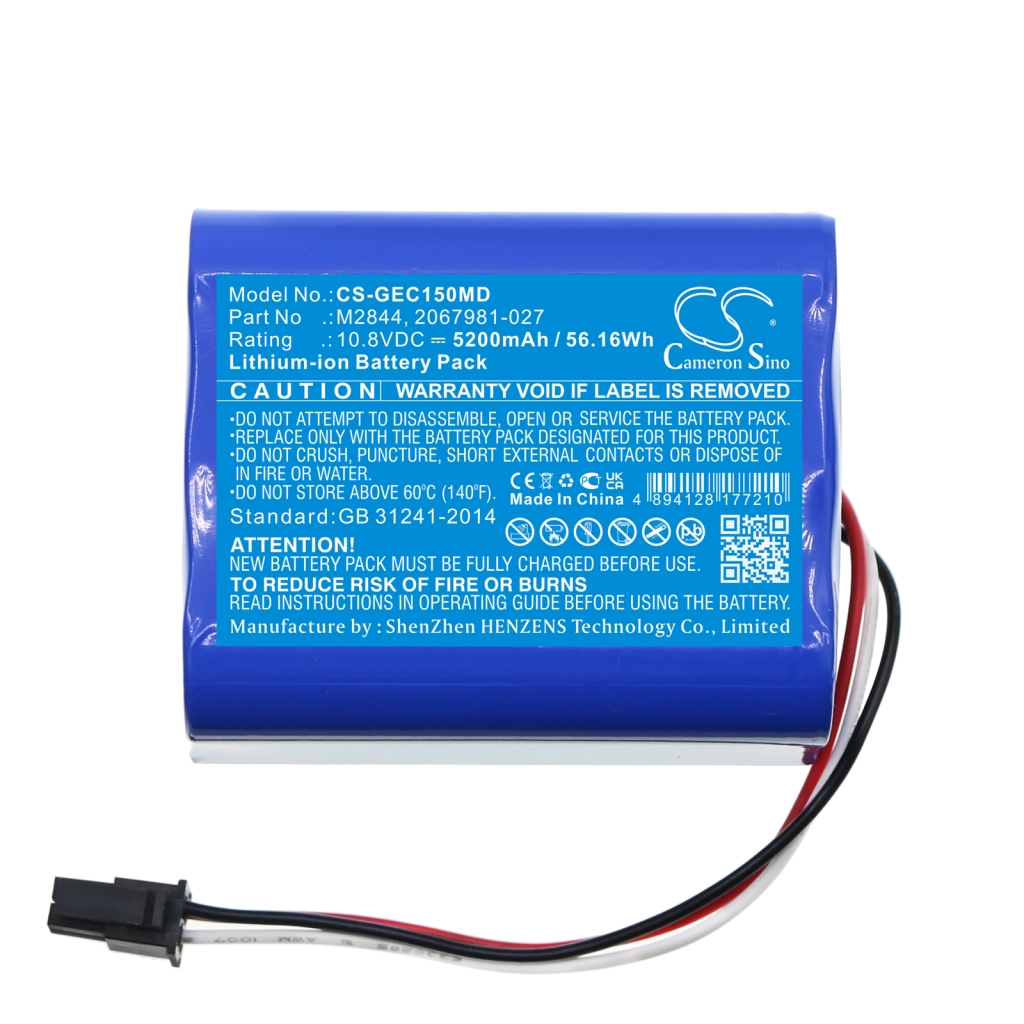 Medicinsk batteri GE CS-GEC150MD