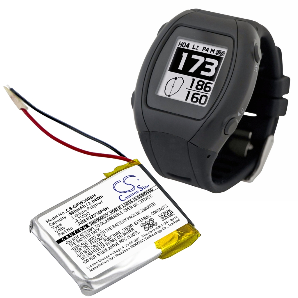 Smartwatchbatteri Golf buddy CS-GFW300SH