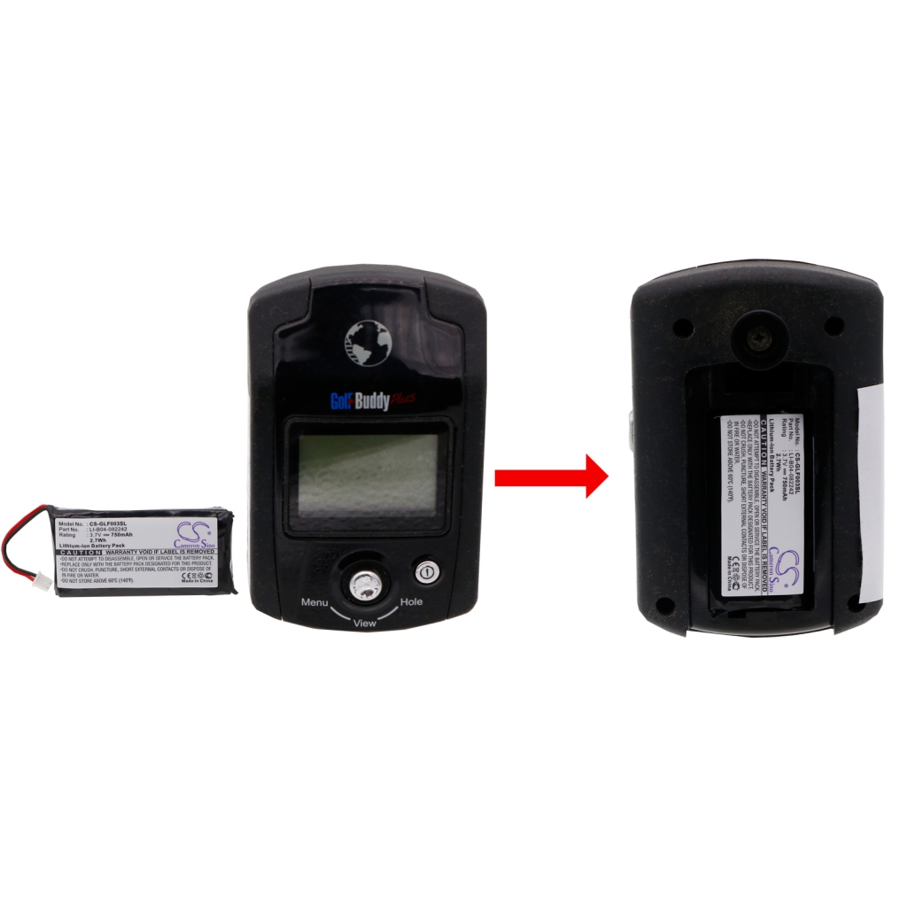 GPS Golf Buddy CS-GLF003SL