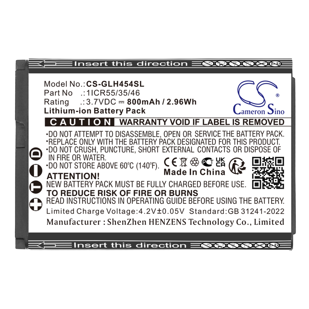 Battery Replaces 1ICR55/35/46