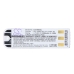 Batteri kompatibel med Garmin CS-GM4SL