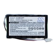 Kompatibel batteriudskiftning til Marquette 2023227-001,2023852-029,AMED2250,B11773,CSA24119...