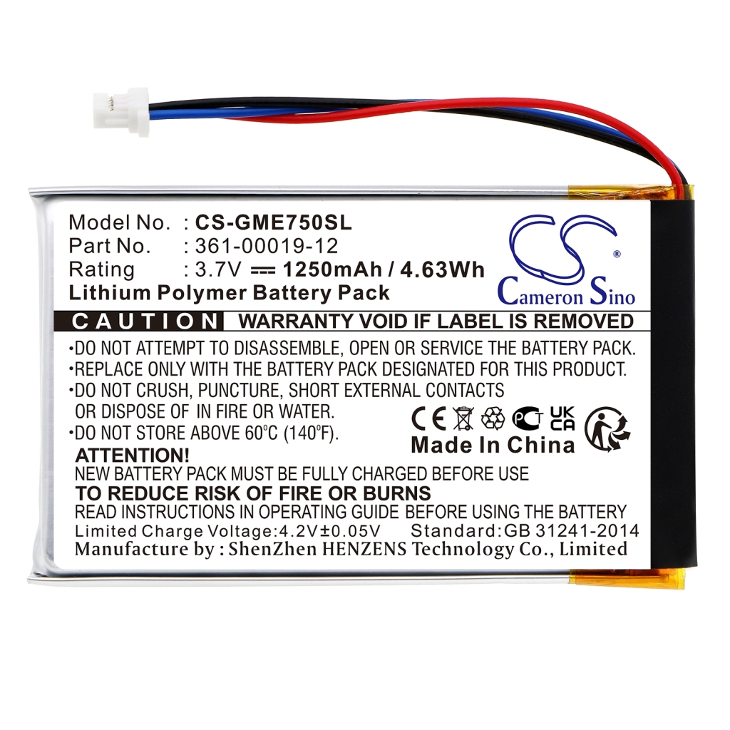 GPS Garmin CS-GME750SL