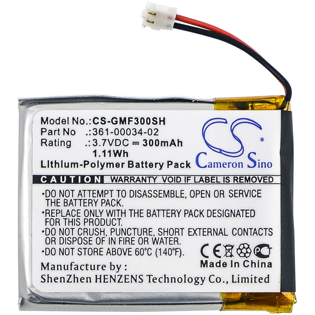 Smartwatchbatteri Garmin CS-GMF300SH
