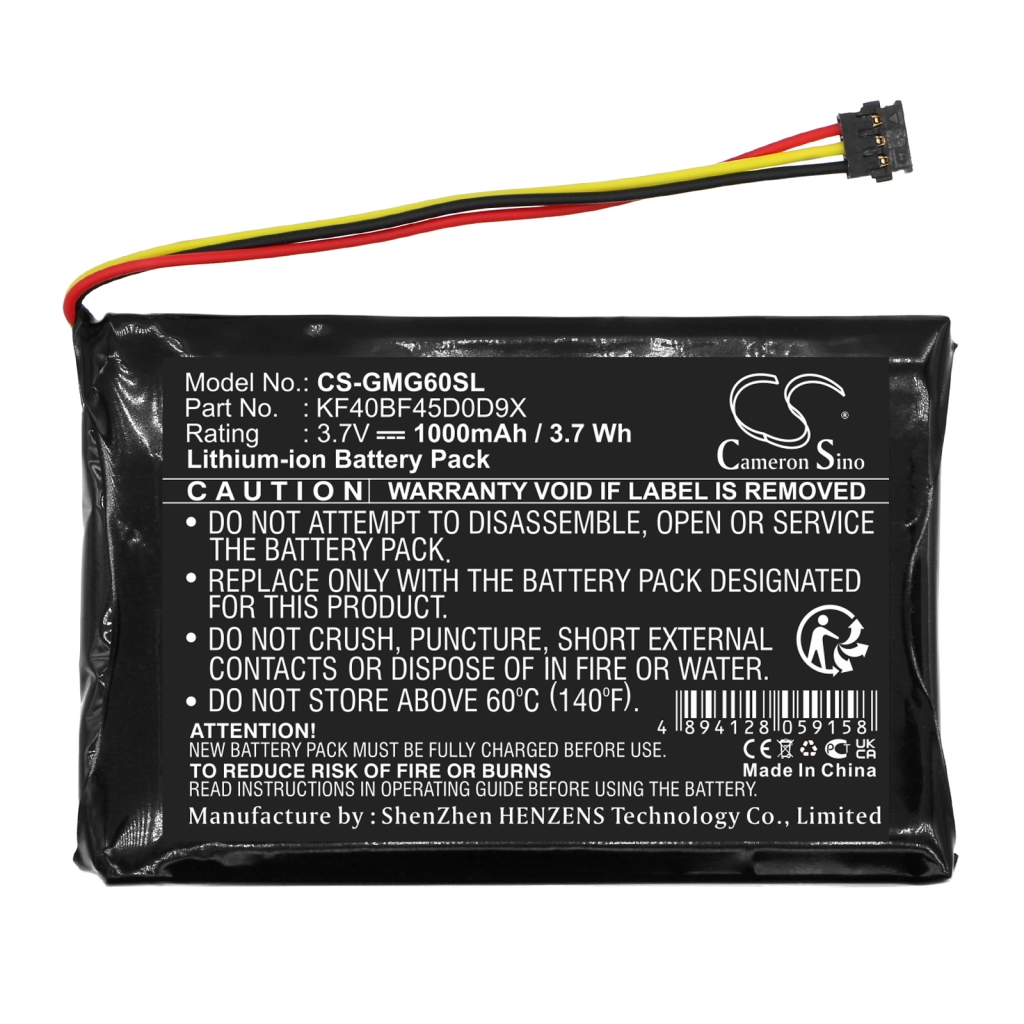 GPS Garmin CS-GMG60SL