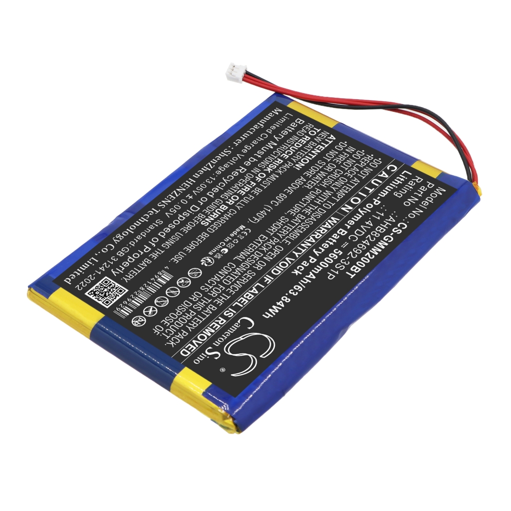 Batteri kompatibel med Golden media CS-GMM200BT