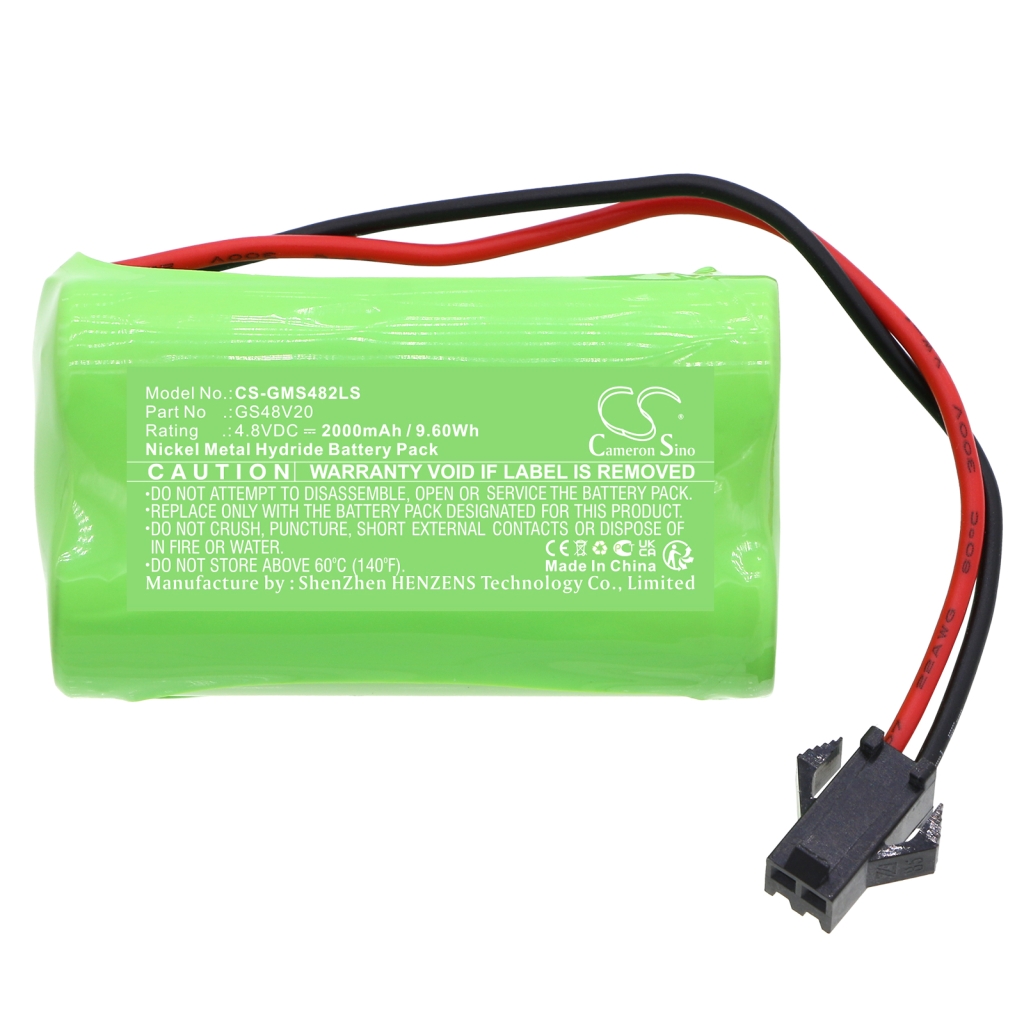 Belysningssystembatteri Gama sonic CS-GMS482LS