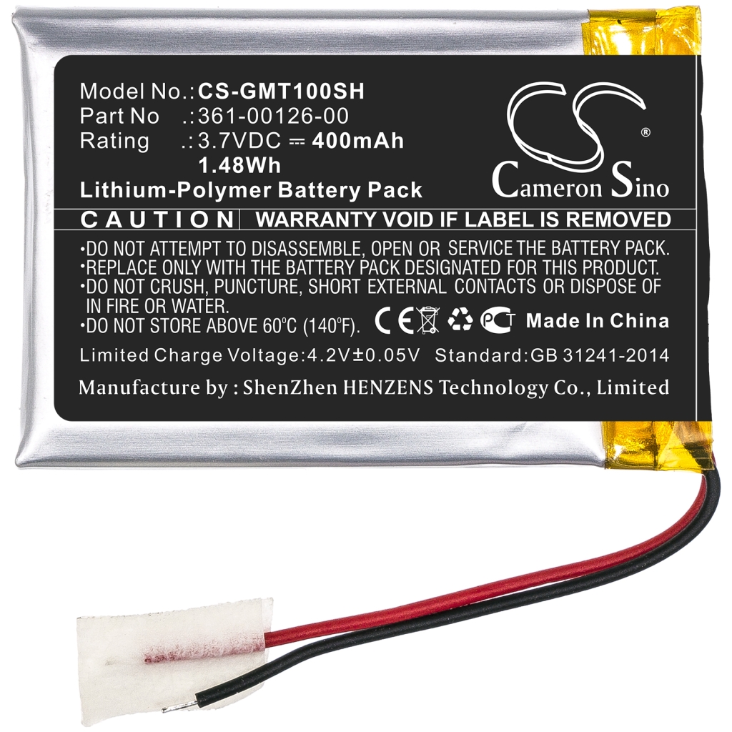 Smartwatchbatteri Garmin CS-GMT100SH