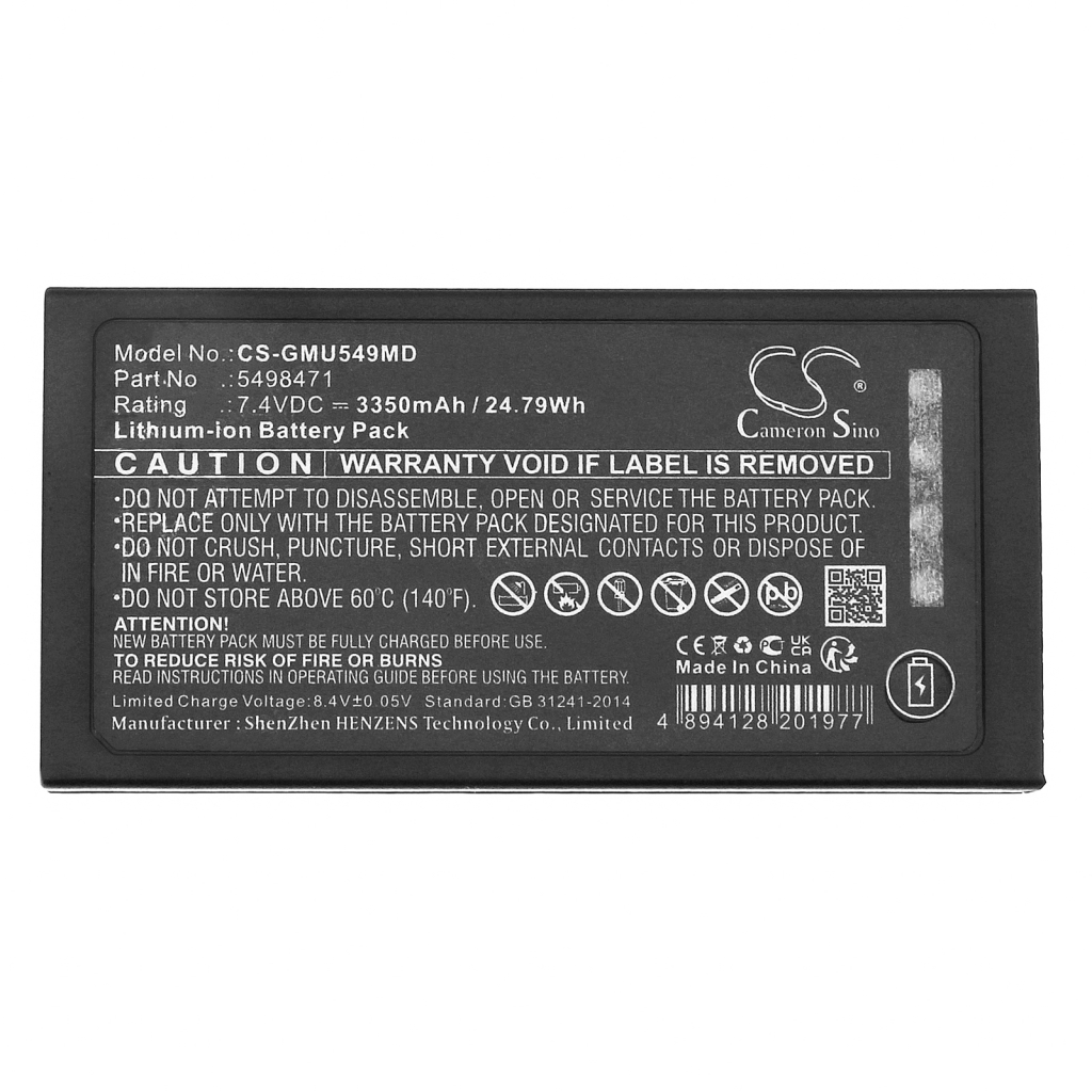 Medicinsk batteri GE CS-GMU549MD