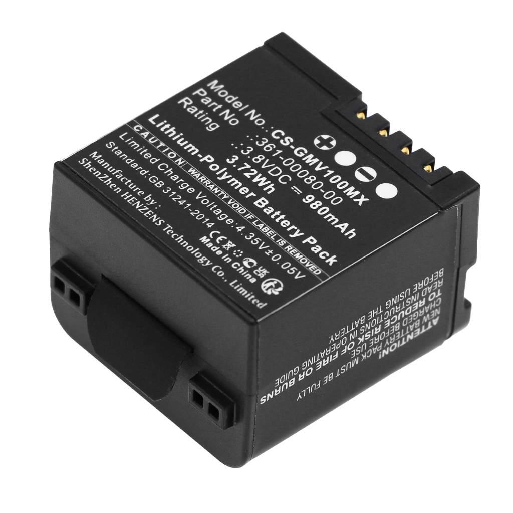 Kamerabatteri Garmin CS-GMV100MX