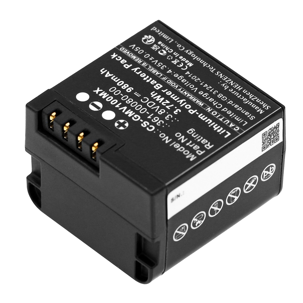 Kamerabatteri Garmin CS-GMV100MX