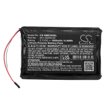 Kompatibel batteriudskiftning til Garmin 361-00059-00,361-00059-01