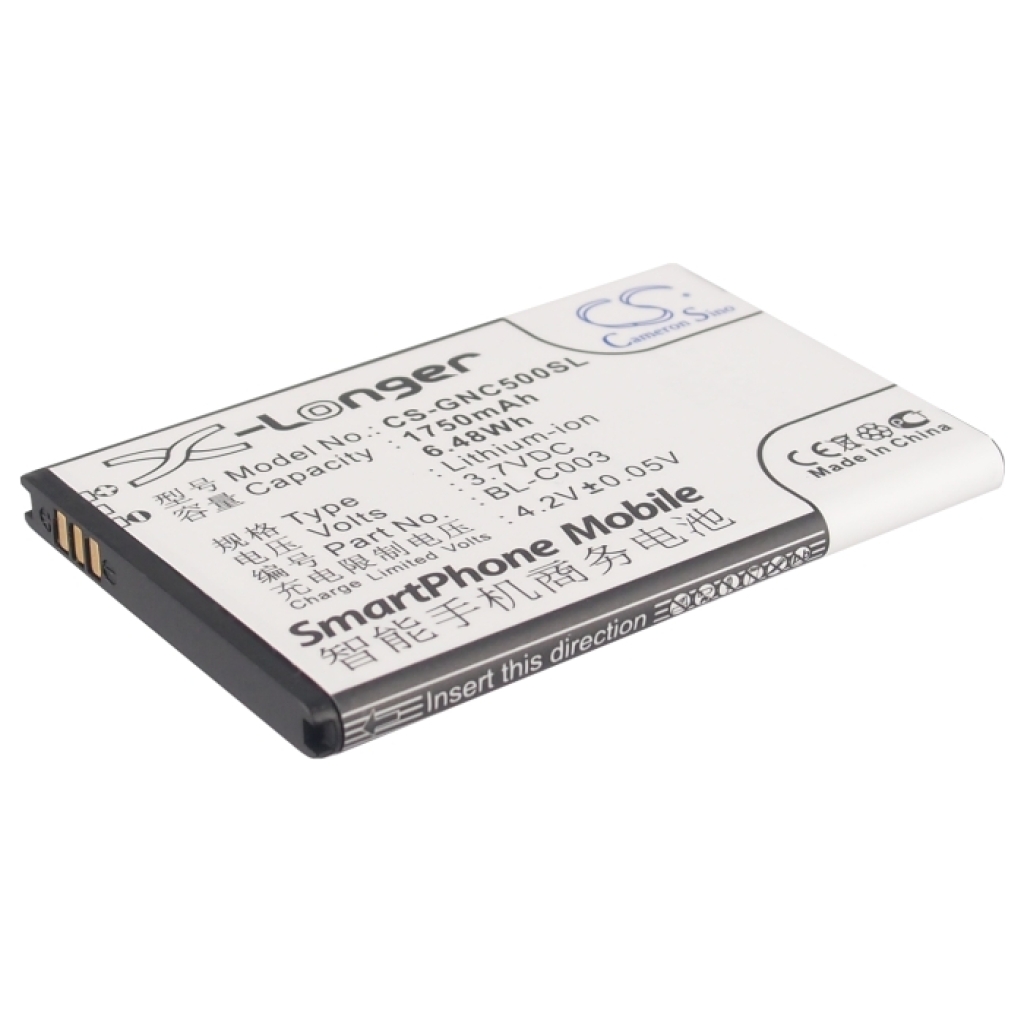 Mobiltelefonbatteri GIONEE CS-GNC500SL