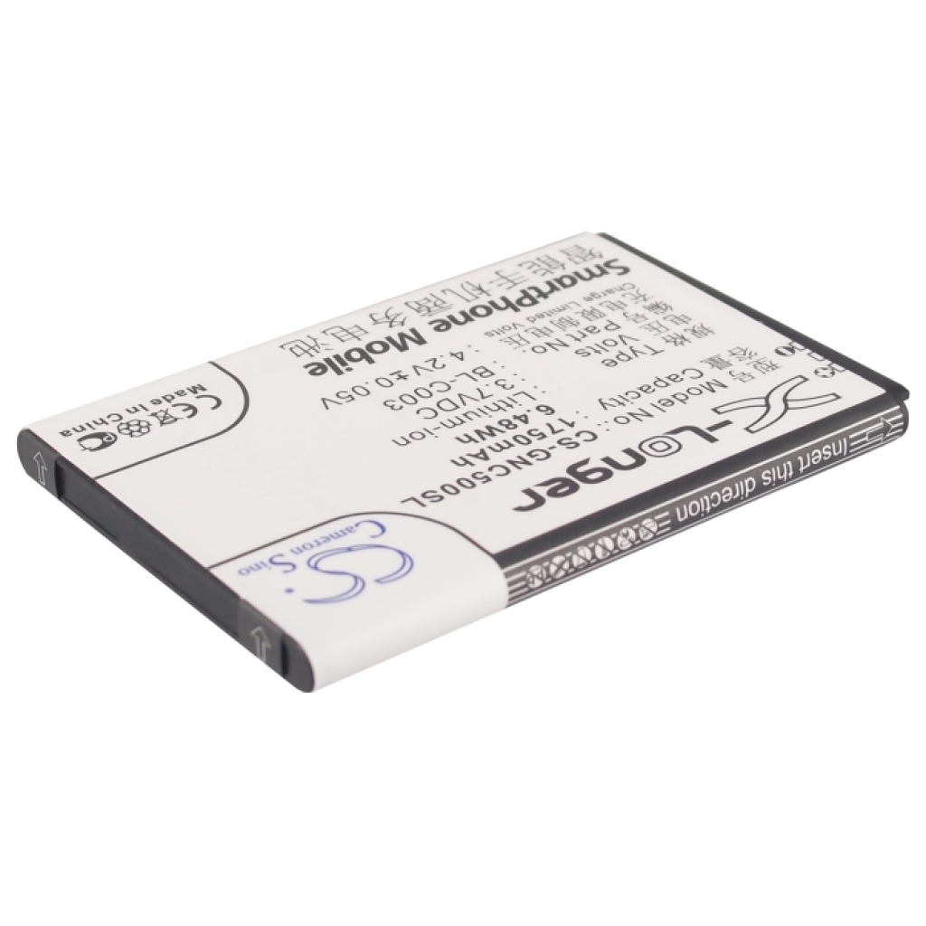 Mobiltelefonbatteri GIONEE CS-GNC500SL