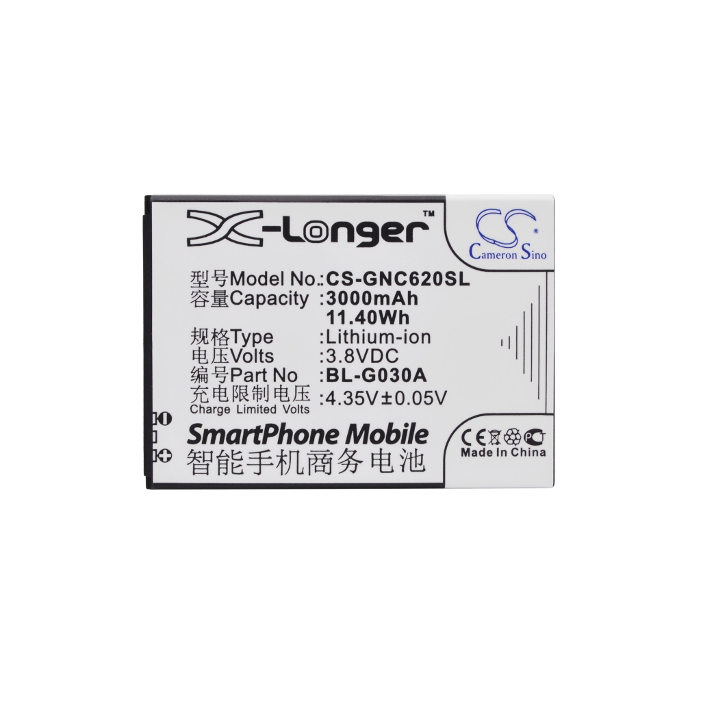 Mobiltelefonbatteri GIONEE CS-GNC620SL