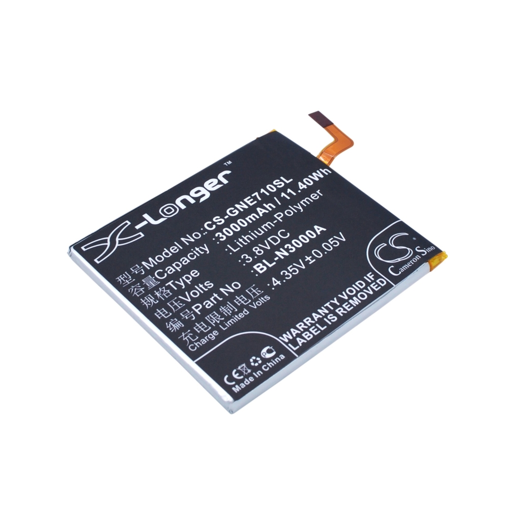 Mobiltelefonbatteri GIONEE CS-GNE710SL