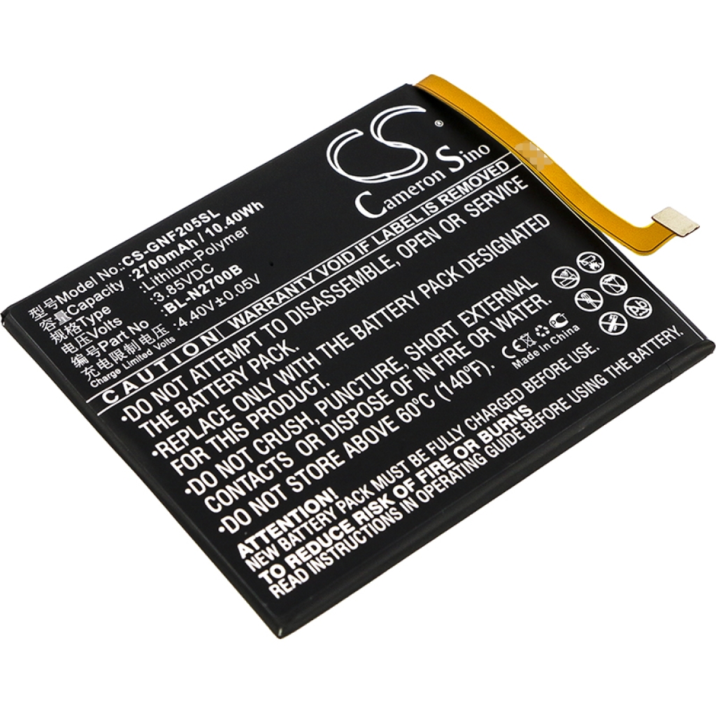 Mobiltelefonbatteri GIONEE CS-GNF205SL