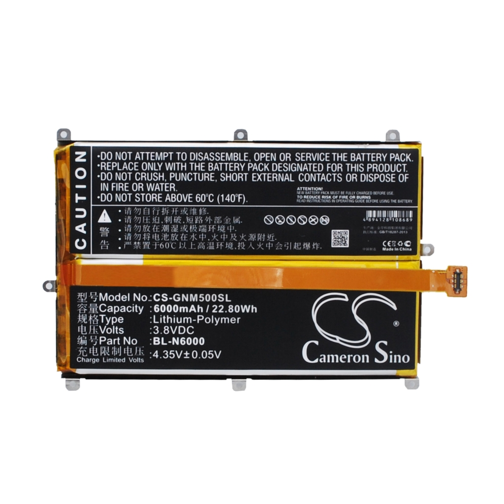 Mobiltelefonbatteri GIONEE CS-GNM500SL