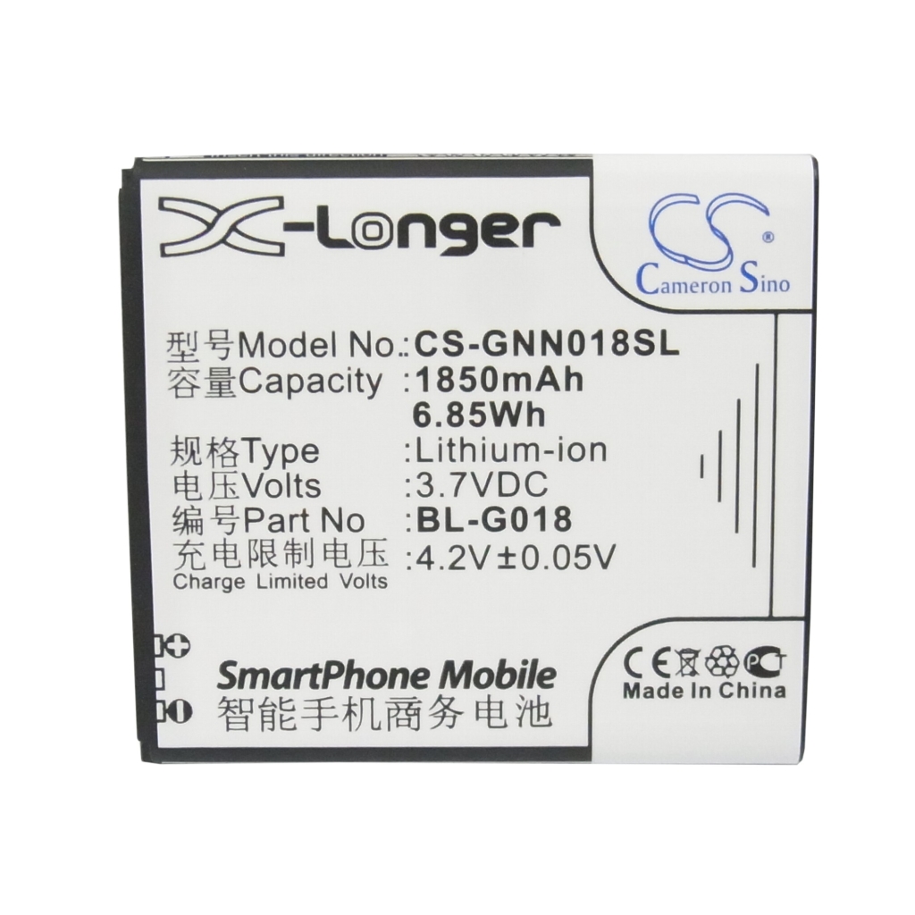 Batteri kompatibel med GIONEE Fly Ngm CS-GNN018SL