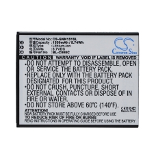 Kompatibel batteriudskiftning til GIONEE BL-C008C