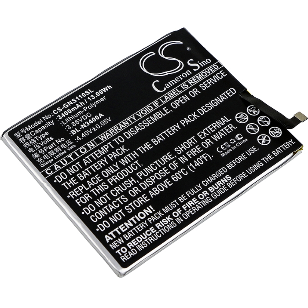 Mobiltelefonbatteri GIONEE CS-GNS110SL