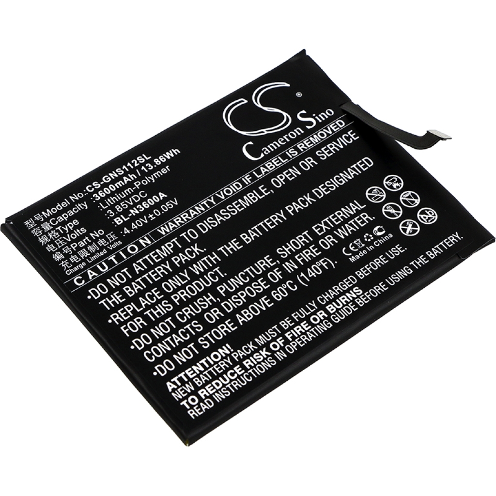 Mobiltelefonbatteri GIONEE CS-GNS112SL