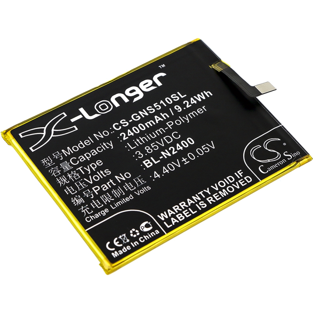 Mobiltelefonbatteri GIONEE CS-GNS510SL