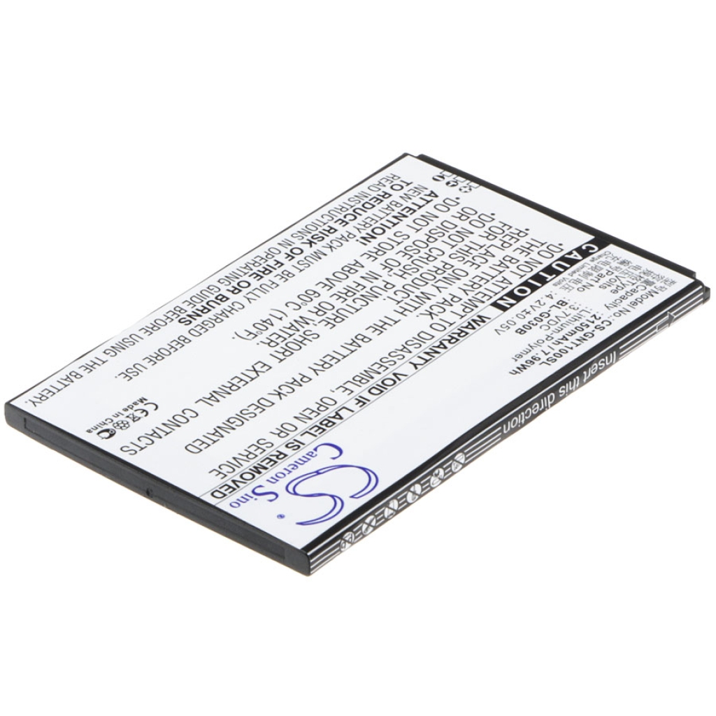 Batteri kompatibel med GIONEE CS-GNT100SL