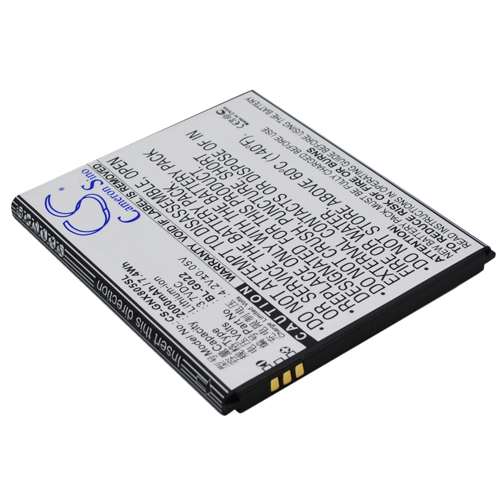 Mobiltelefonbatteri GIONEE CS-GNX805SL