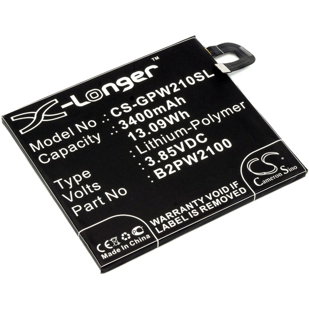 Mobiltelefonbatteri Google CS-GPW210SL