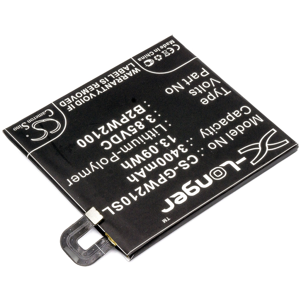 Mobiltelefonbatteri Google CS-GPW210SL