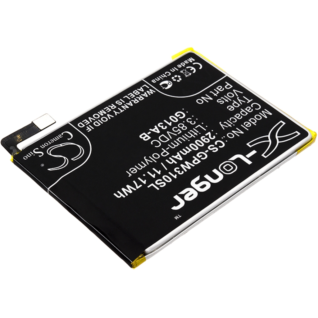 Mobiltelefonbatteri Google CS-GPW310SL