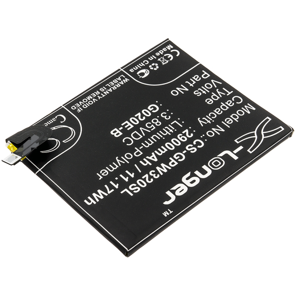 Mobiltelefonbatteri Google CS-GPW320SL