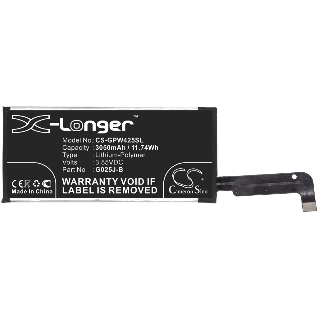 Mobiltelefonbatteri Google CS-GPW425SL
