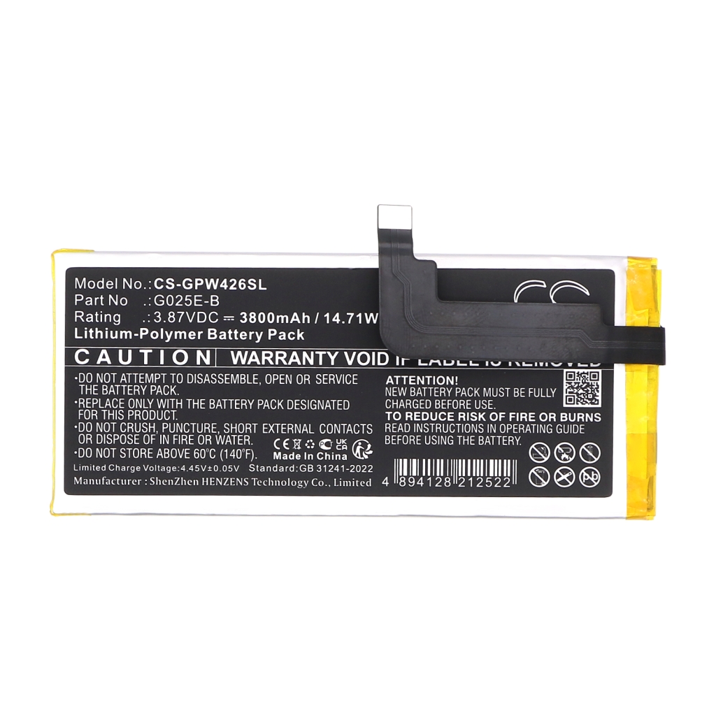 Mobiltelefonbatteri Google CS-GPW426SL