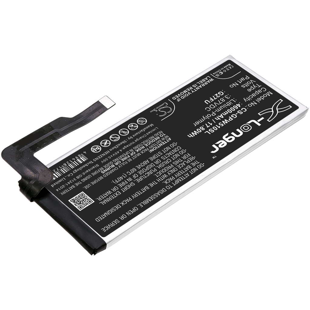 Mobiltelefonbatteri Google CS-GPW510SL