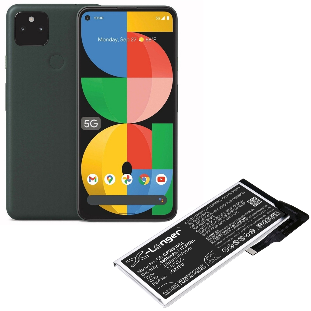 Mobiltelefonbatteri Google CS-GPW510SL