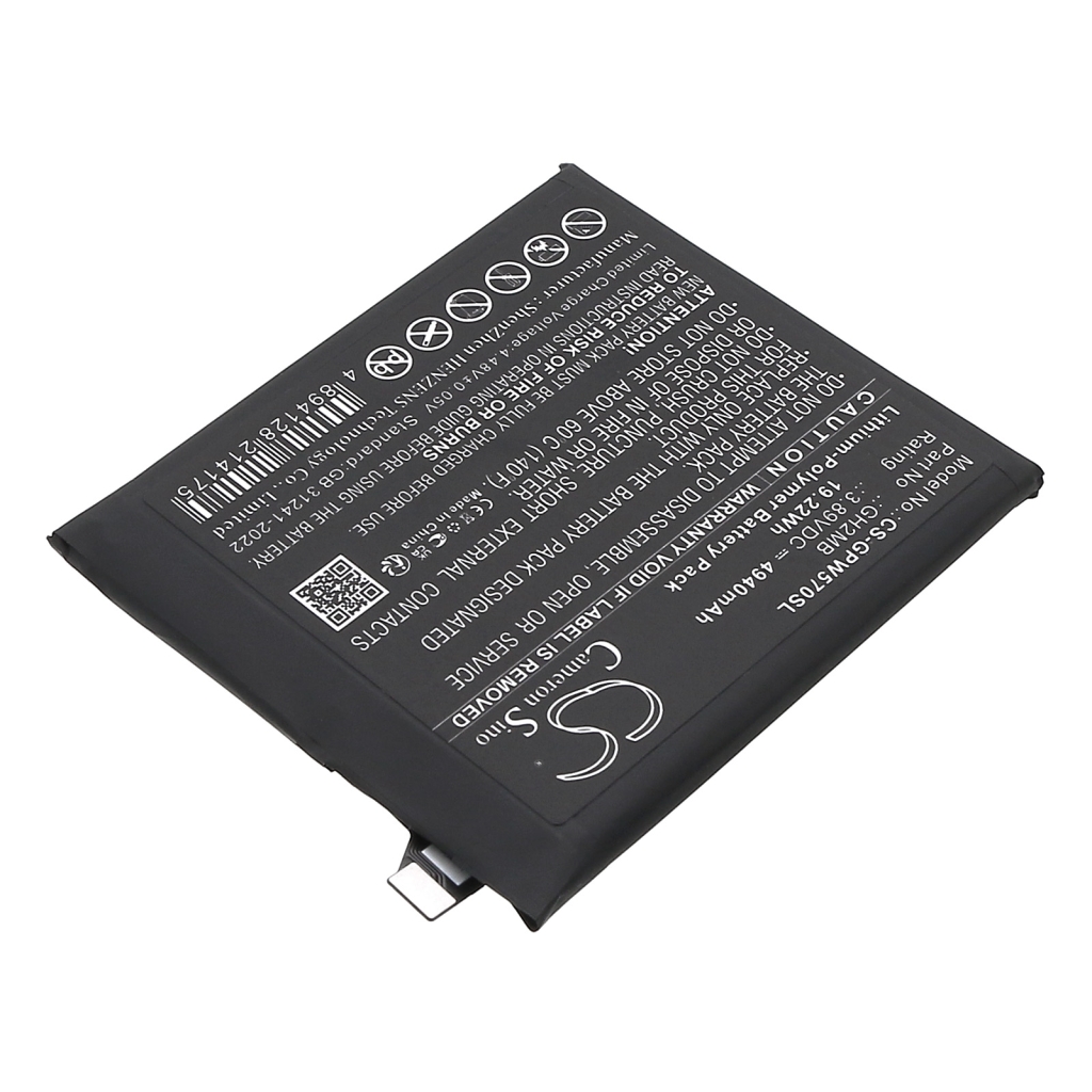 Mobiltelefonbatteri Google CS-GPW570SL
