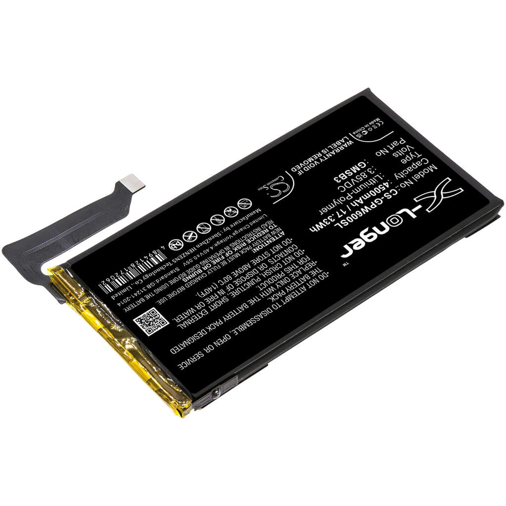 Mobiltelefonbatteri Google CS-GPW600SL